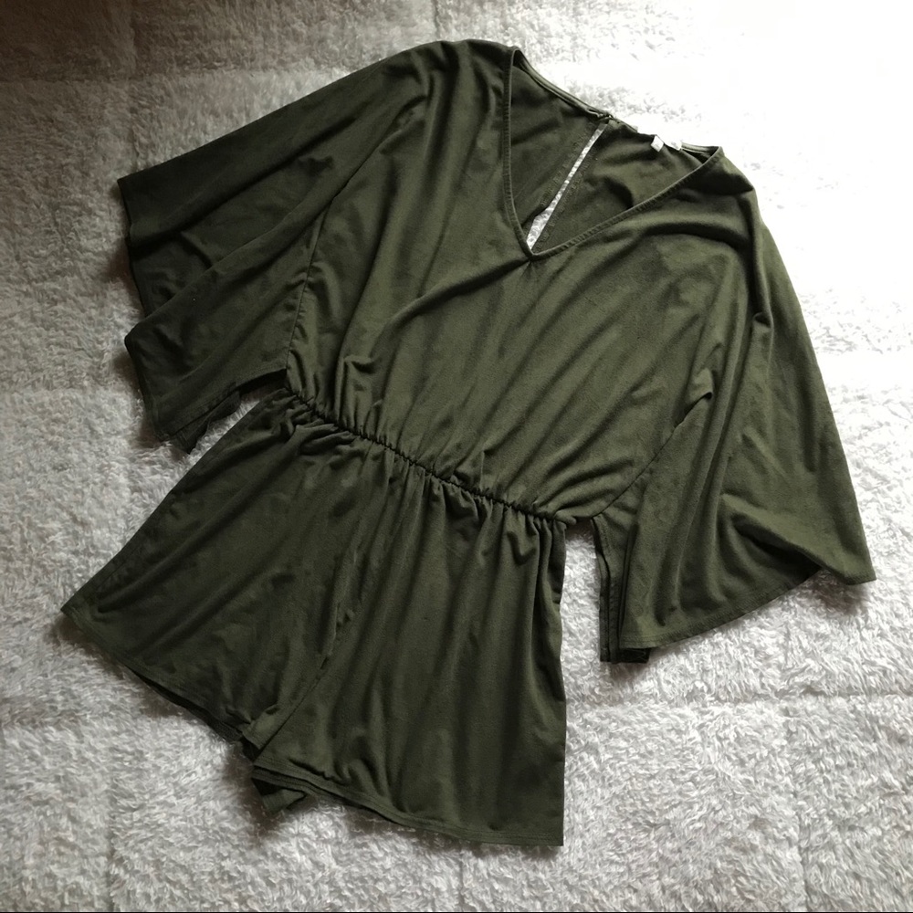 EVERYTHING MUST GO! Charlotte Russe suede romper